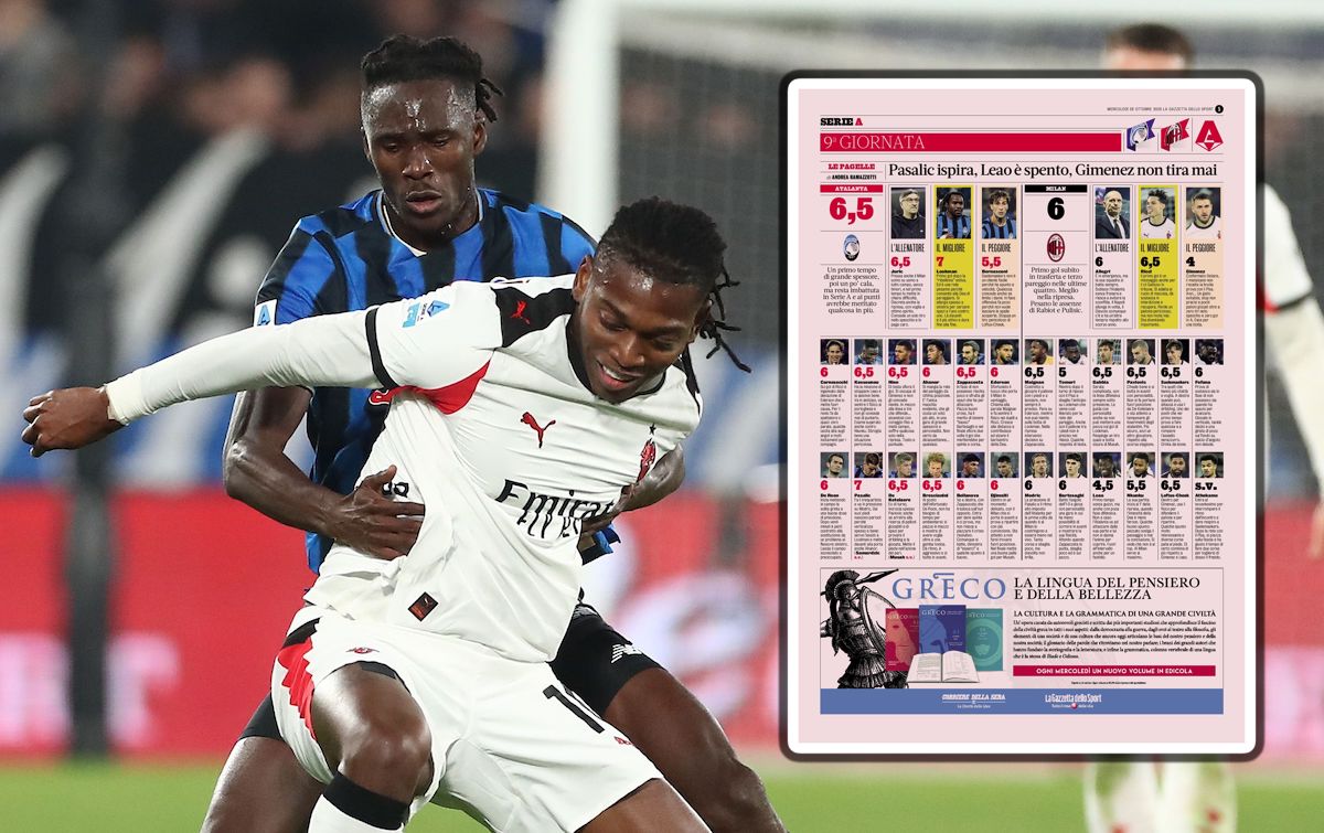 Forwards flounder and few shine: Player ratings for Atalanta-Milan from Italian papers