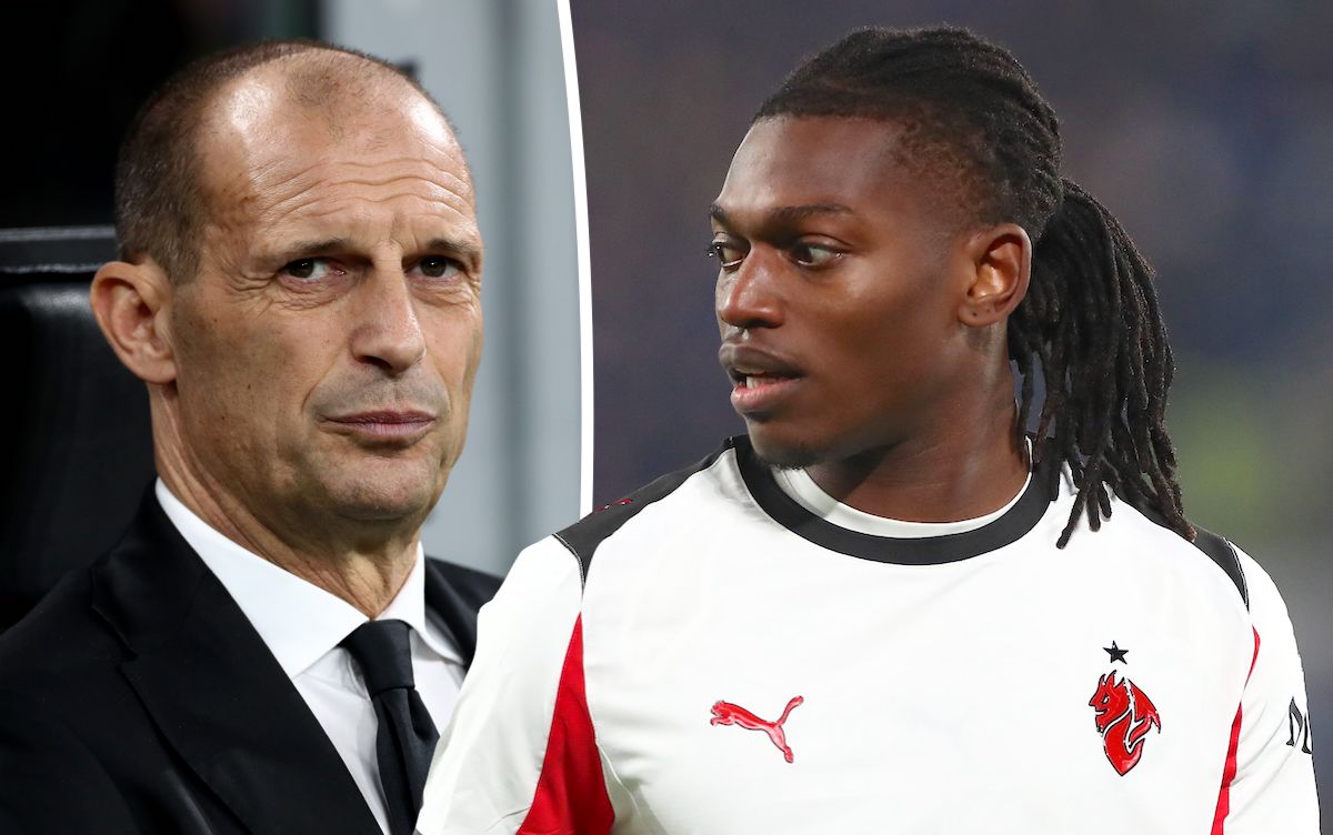 Rafael Leao of AC Milan, Massimiliano Allegri