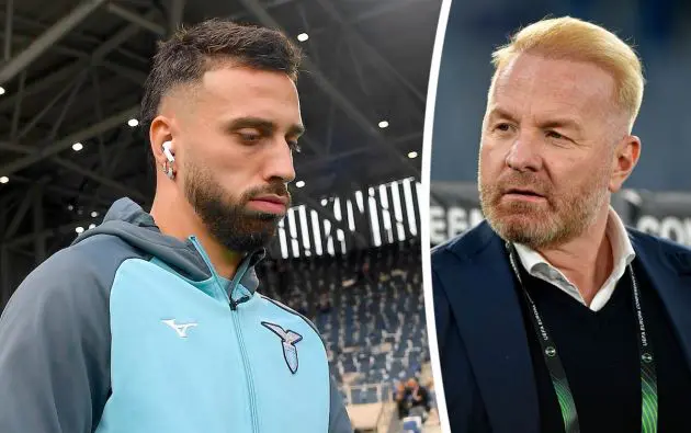 Mario Gila of SS Lazio, Igli Tare