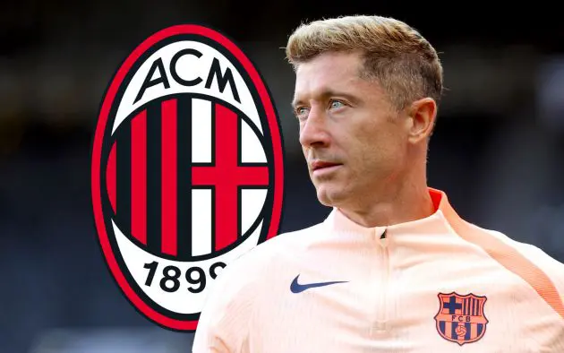 Robert Lewandowski of FC Barcelona