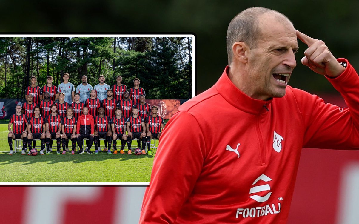 Head coach AC Milan Massimiliano Allegri