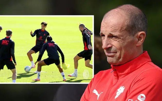 Head coach AC Milan Massimiliano Allegri