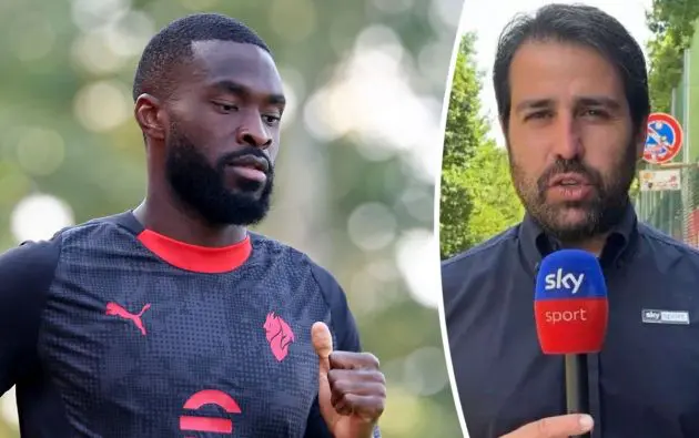 Fikayo Tomori of AC Milan