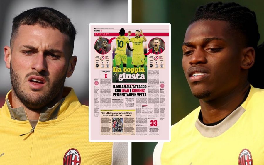 GdS: 'The right pair' - Allegri to rely on Leao and Gimenez to keep top ...