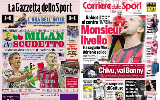 Papers Italy Oct 4 2025
