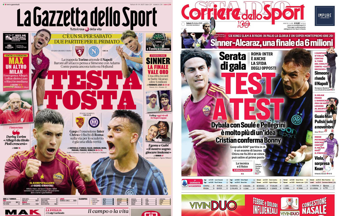 Gallery: ‘A different Milan’, ‘Trouble for Max’ – Today’s front pages in Italy
