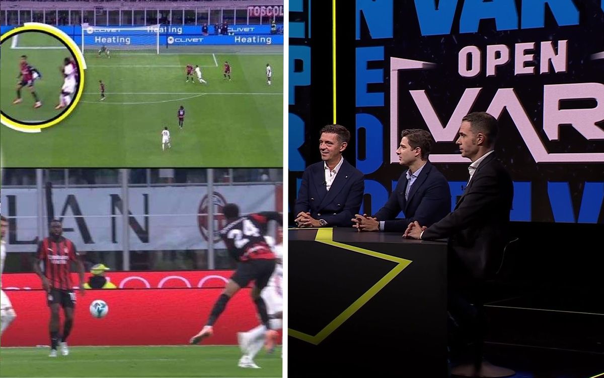 Open VAR adjudge only refereeing error in Milan-Pisa to be on Leao's goal - the explanation