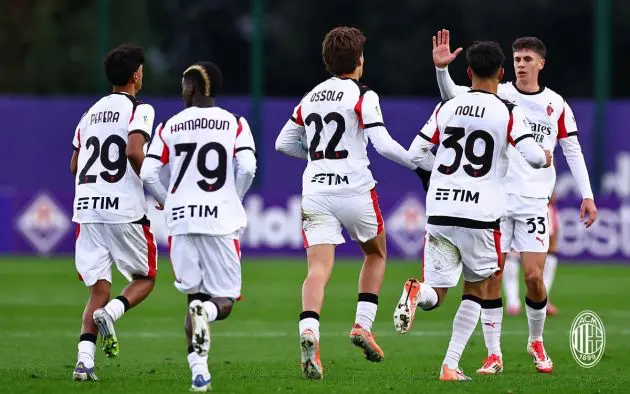 Ossola goal Fiorentina-Milan Primavera
