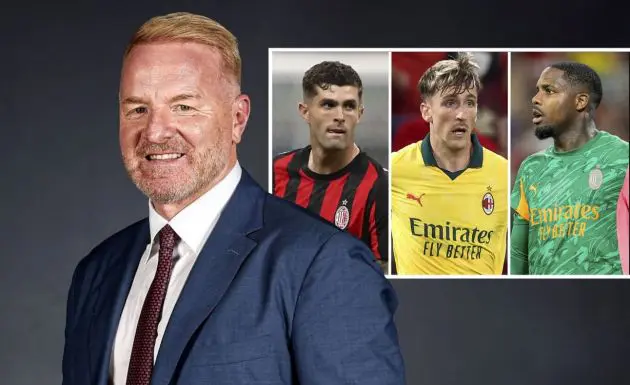 Igli Tare, Christian Pulisic, Alexis Saelemaekers, Mike Maignan