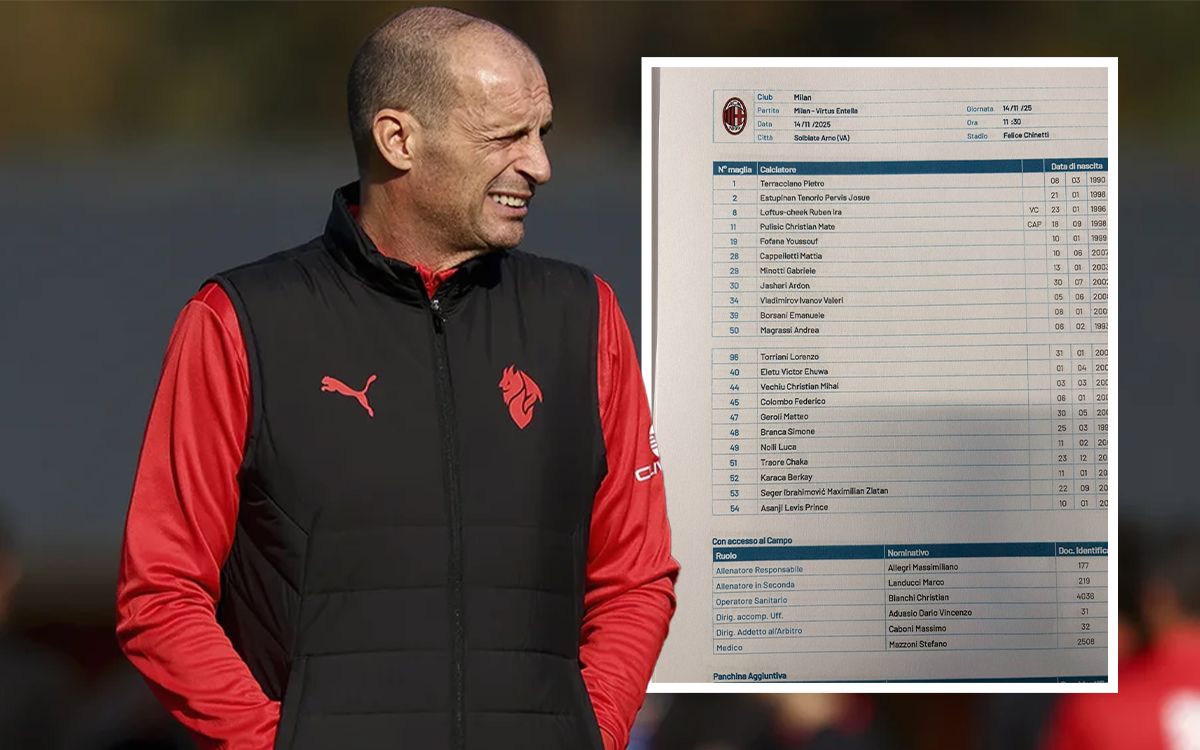 Official: AC Milan XI vs. Virtus Entella – Pulisic and Jashari feature as six senior players start
