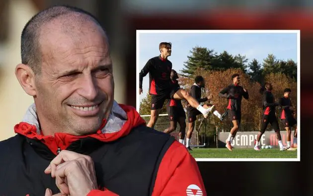 massimiliano allegri milanello