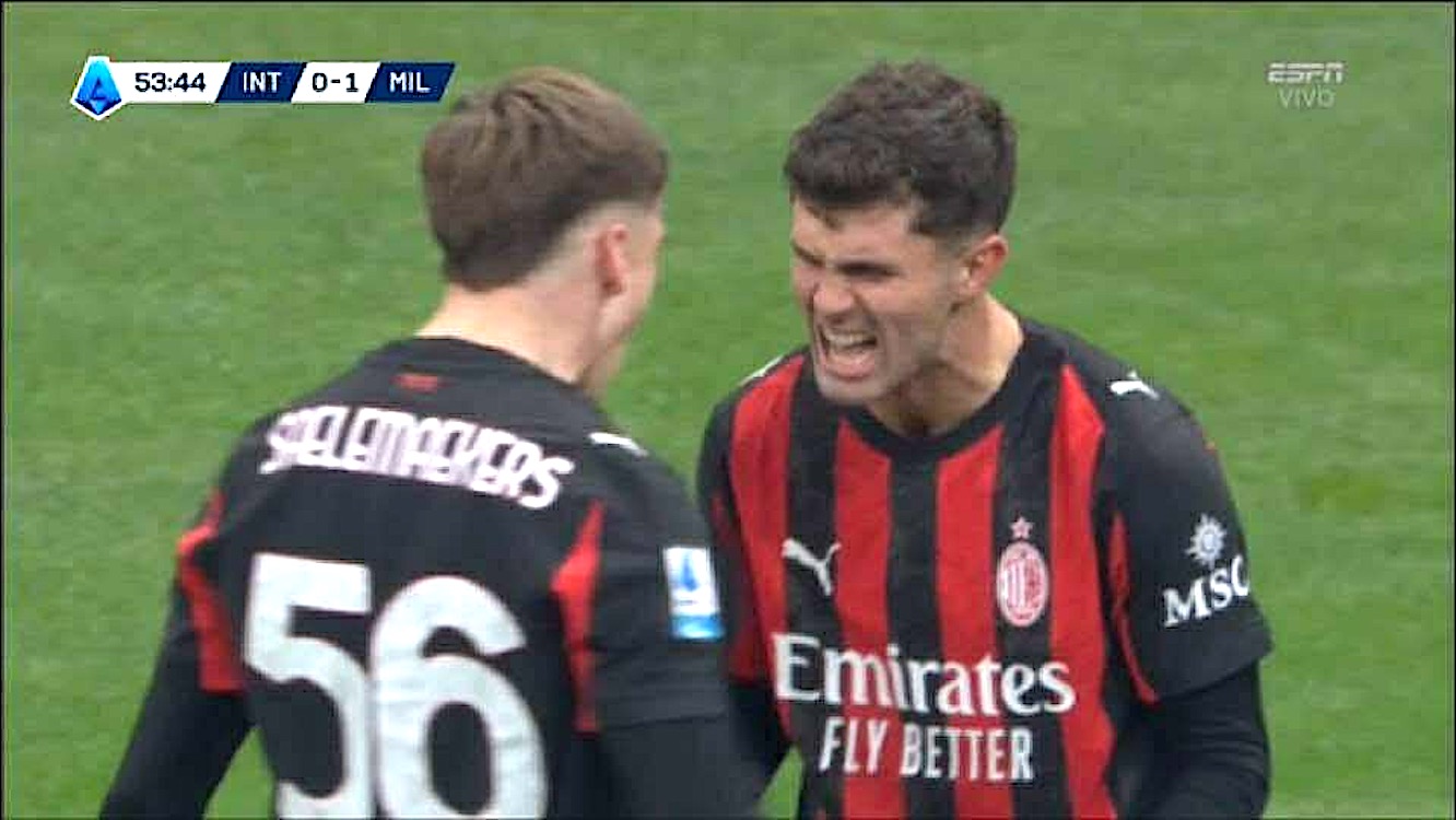 christian pusisic goal inter