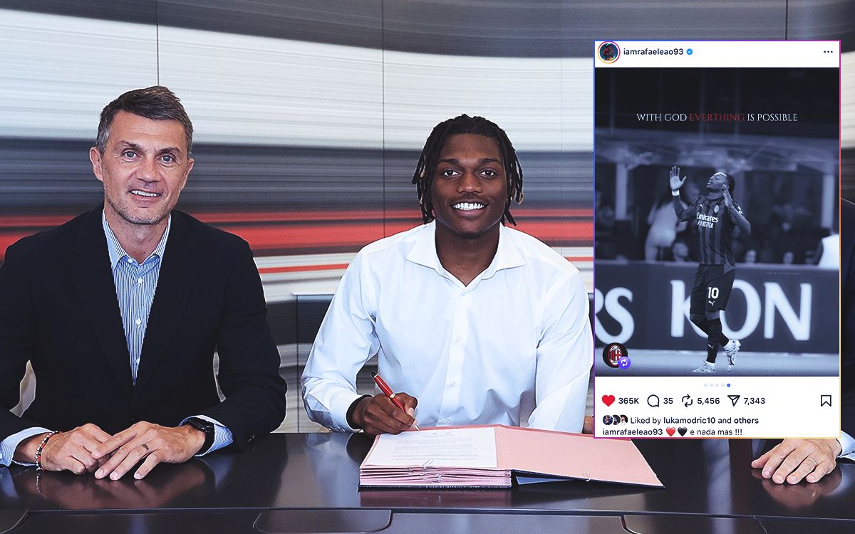 CM: ‘Milan and nothing else’ – Leao sends message as renewal reports emerge