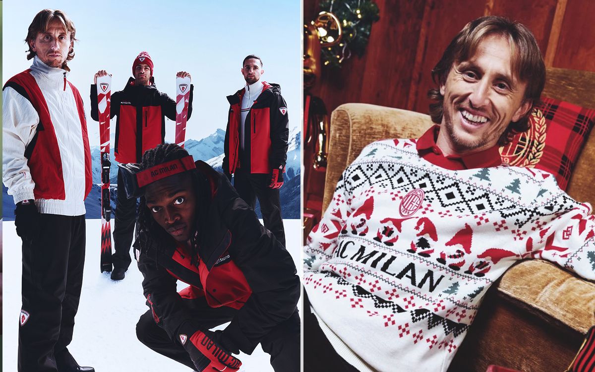 Official: AC Milan and Rossignol launch new ski collection – photos