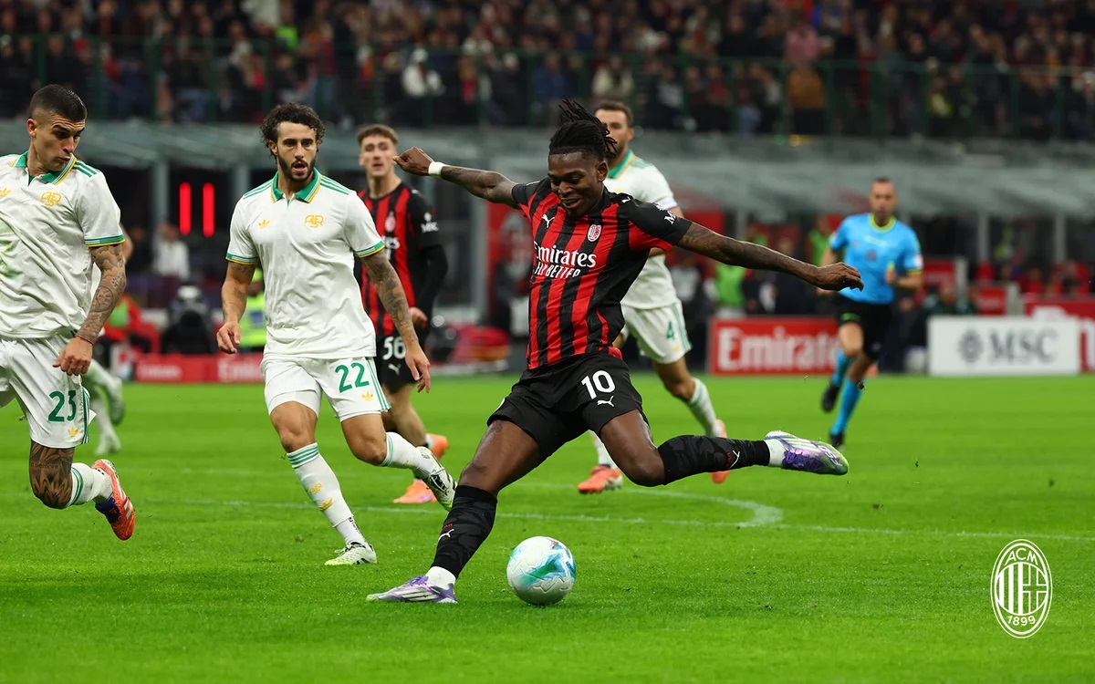 Leao ‘proud’ after crucial win against Roma and reiterates: “I work for the team”