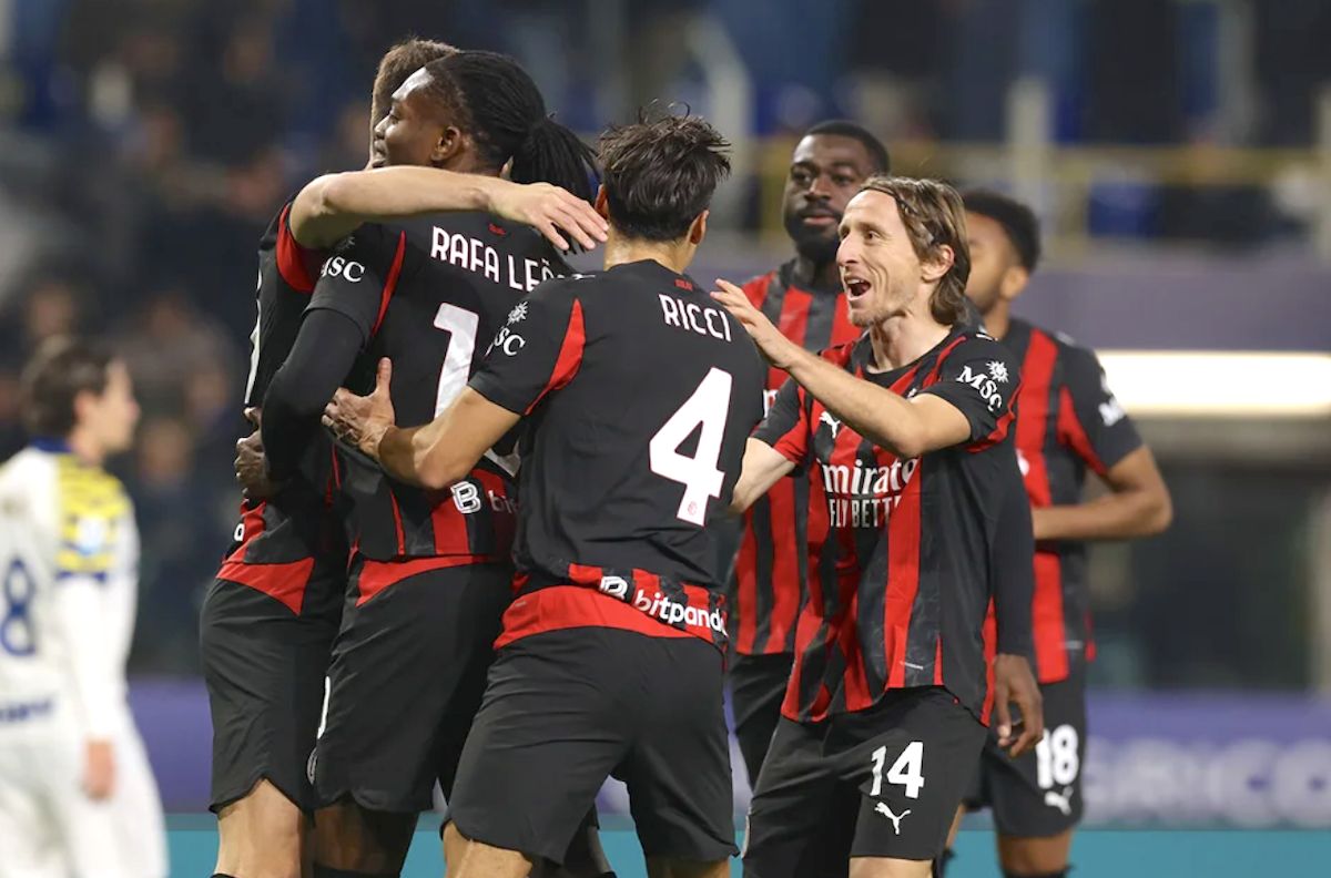 Watch: Milan go 2-0 up against Parma as Saelemaekers wins penalty and Leao converts
