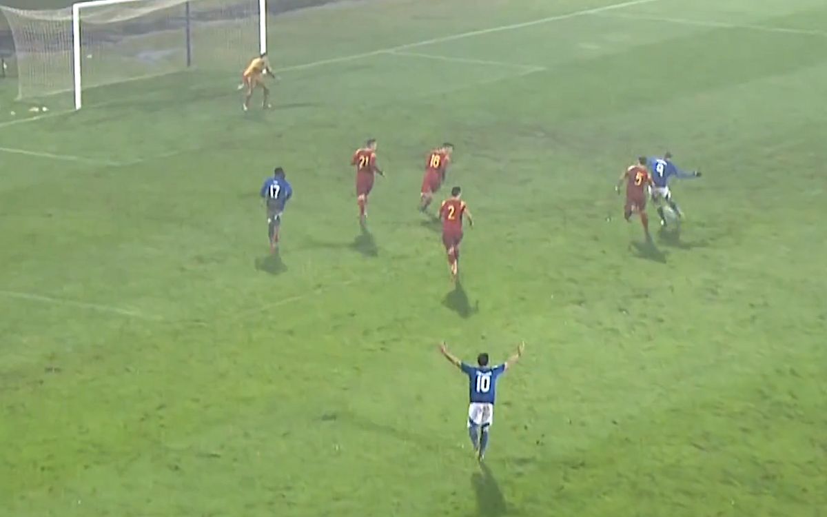 Watch: Camarda continues red-hot form for Italy U21s with fourth goal in four games