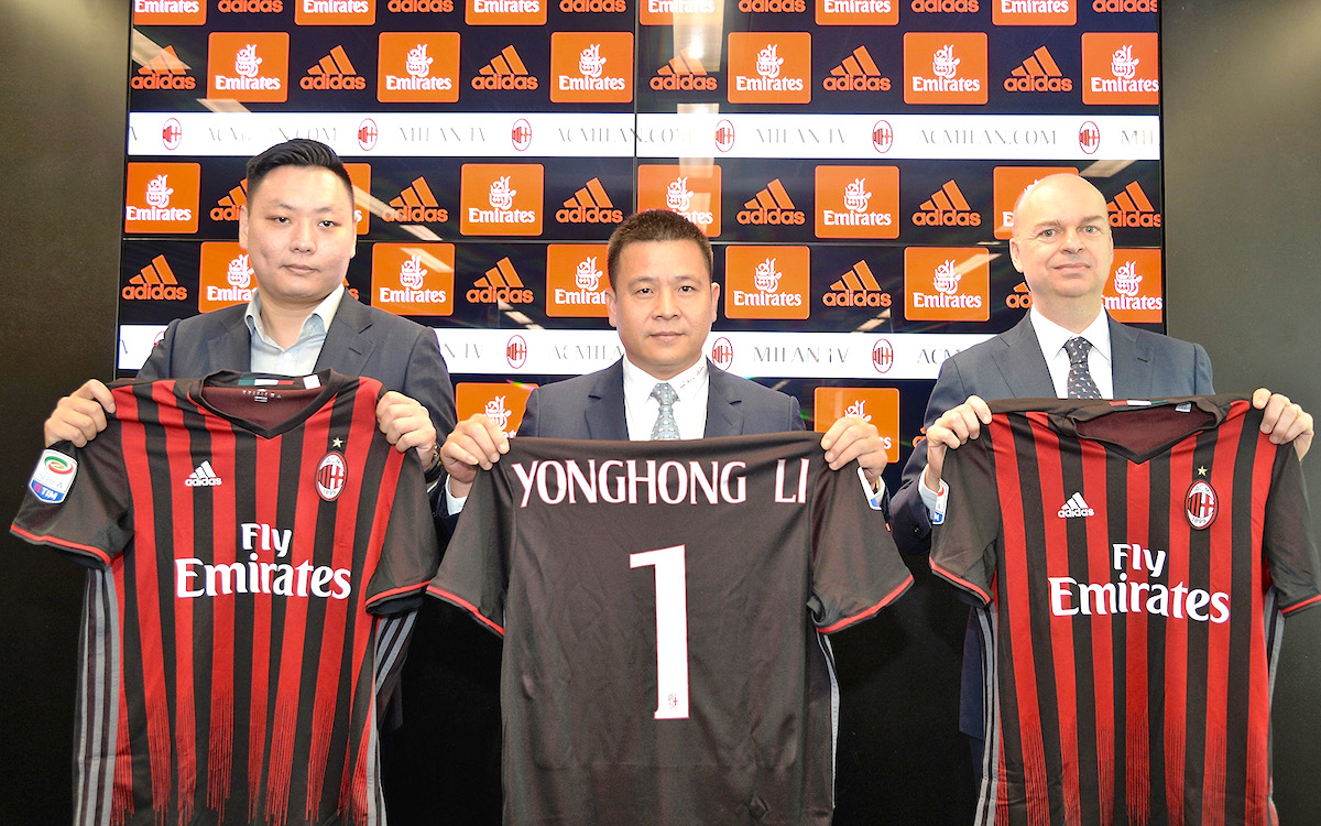 CF: Yonghong Li declared bankrupt - Milan ownership vehicle company to be liquidated