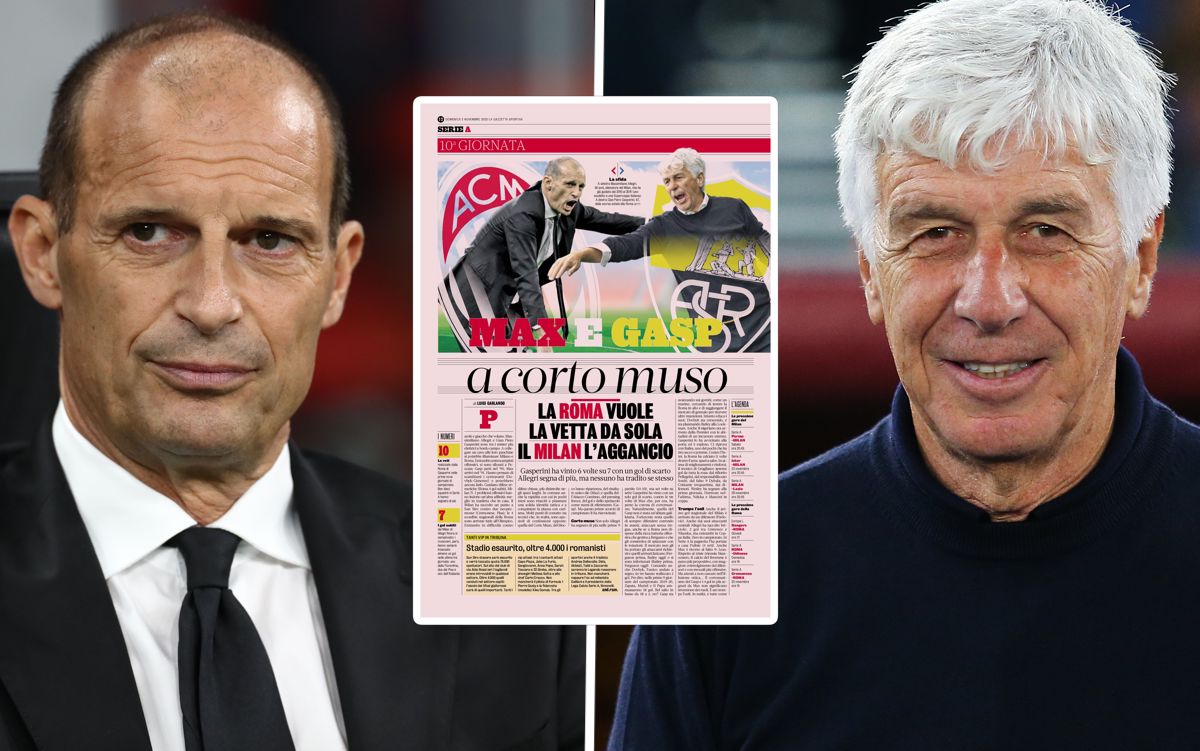 GdS: Battle of the 'corto muso' - the similarities and differences between Allegri and Gasperini