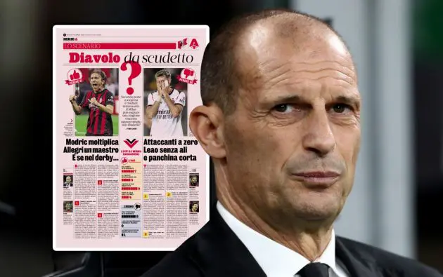 Massimiliano Allegri, Head Coach of AC Milan