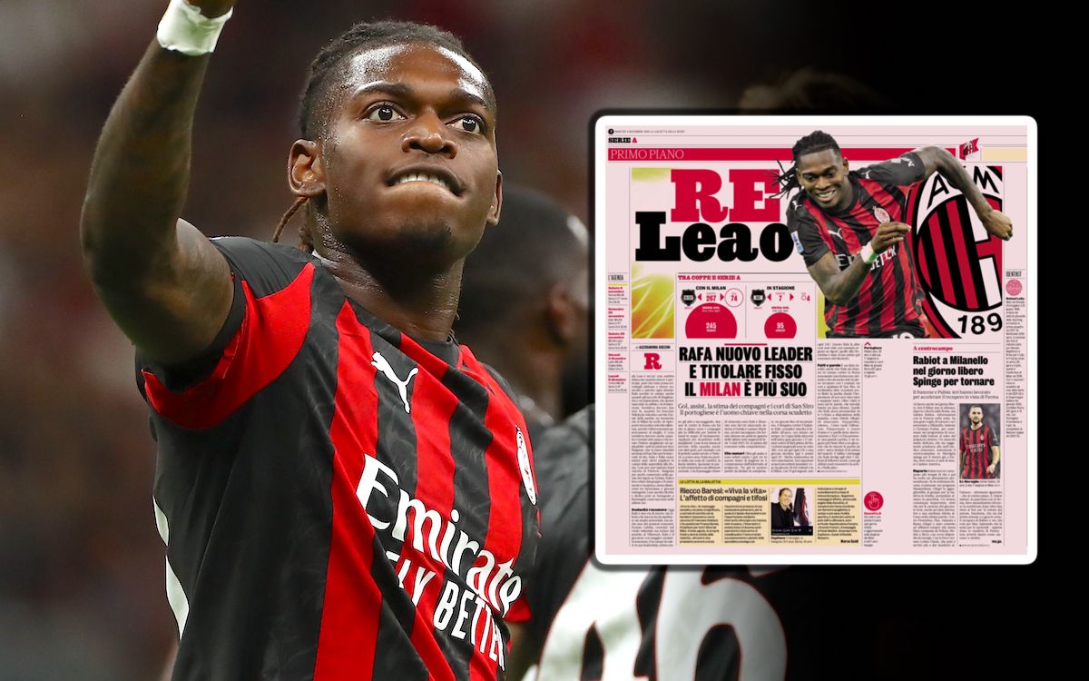 GdS: 'King Leao' - goals, assists, smiles and applause help Rafa seize leadership role