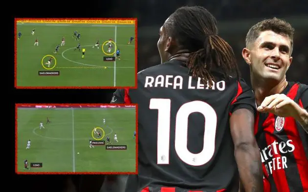 Rafael Leao of AC Milan