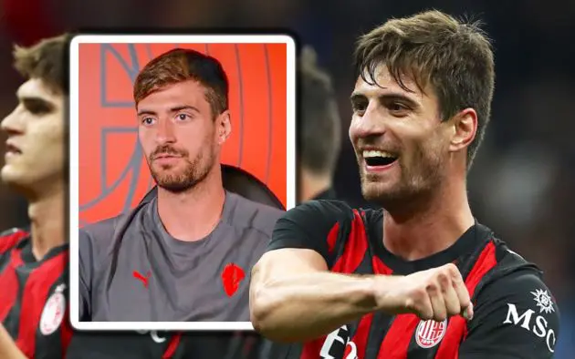 Matteo Gabbia of AC Milan