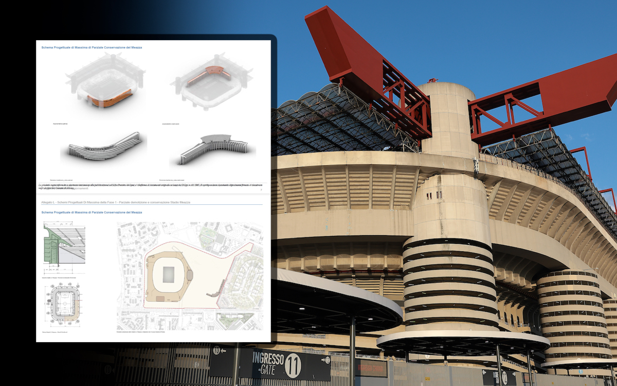How San Siro will look after partial demolition as part of stadium masterplan