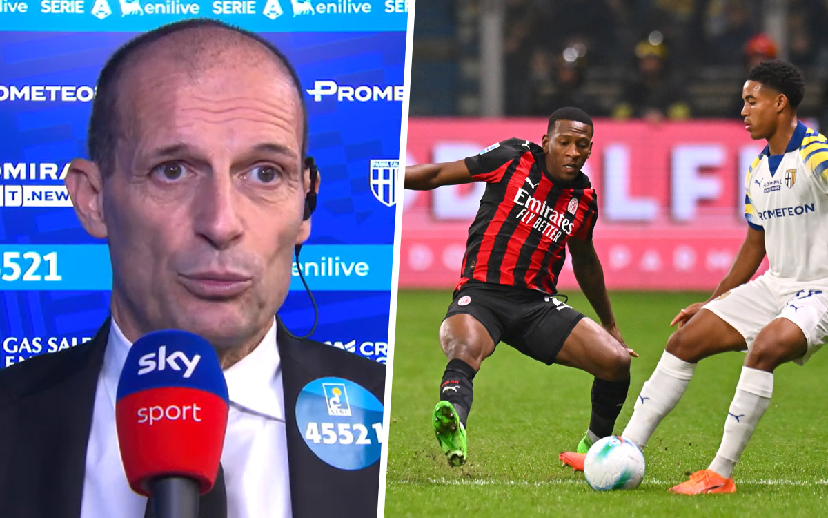 Allegri sends clear message to Estupinan: “Kick the ball into the stands”