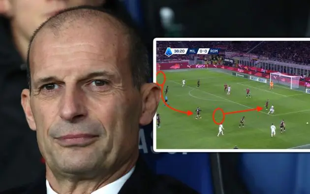 AC Milan coach Massimiliano Allegri