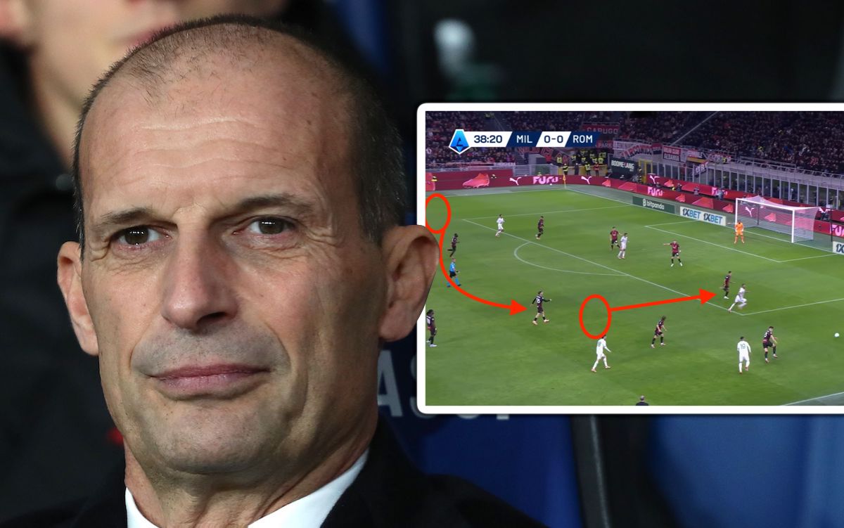 Allegri’s hand in Roma win obvious with bolstering of left side – his tactical tweaks