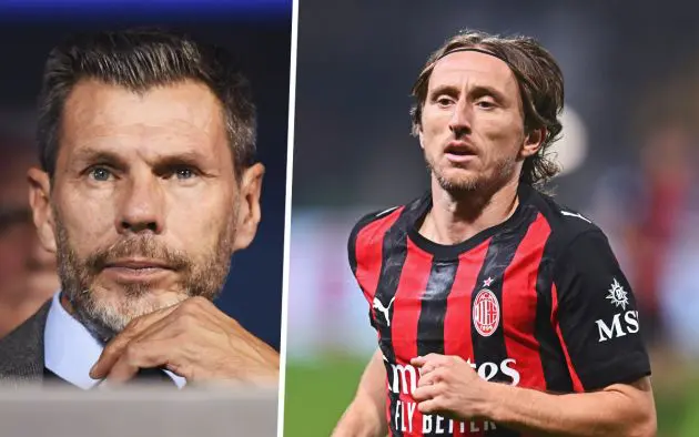 Zvone Boban and Luka Modric