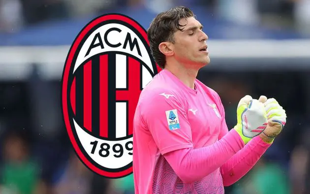 Christos Mandas goalkeeper of SS Lazio