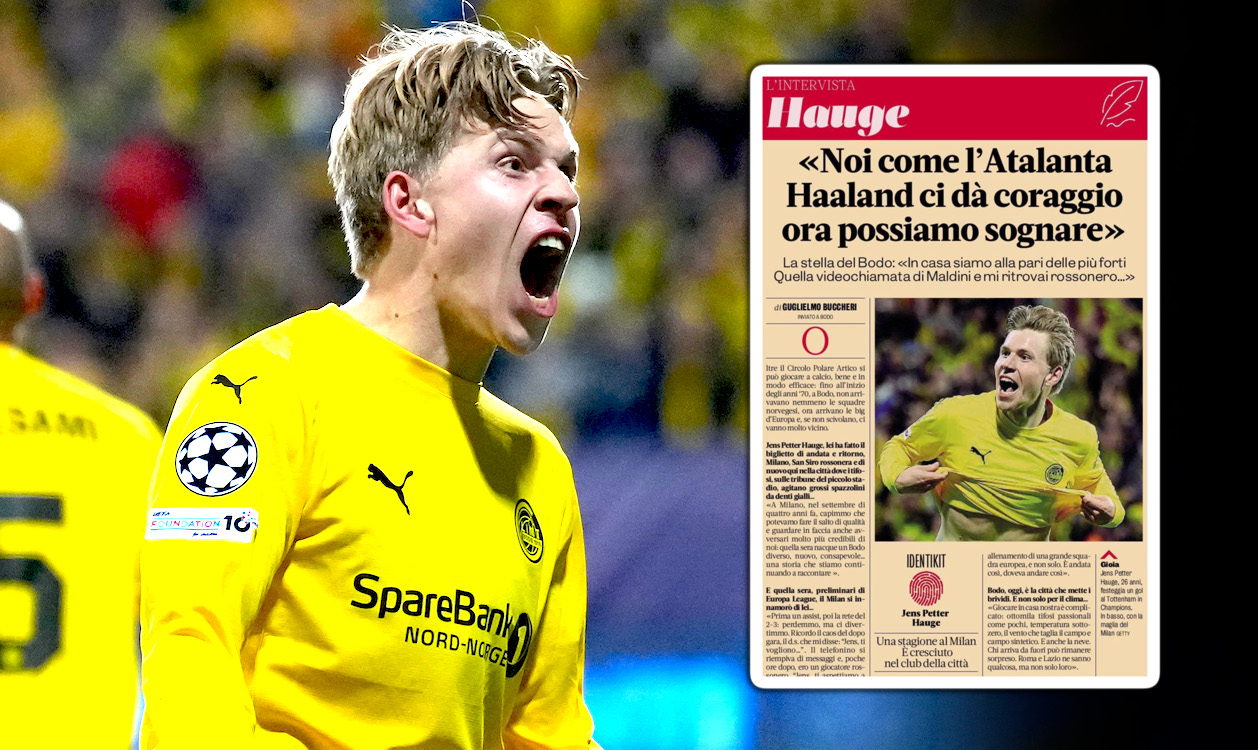 Hauge recalls how dream Milan move materialised quickly: “Paolo Maldini on a video call”