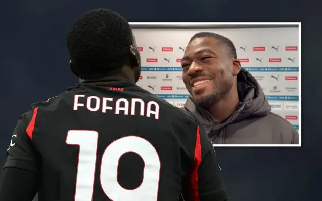 Fofana laughs SportItalia