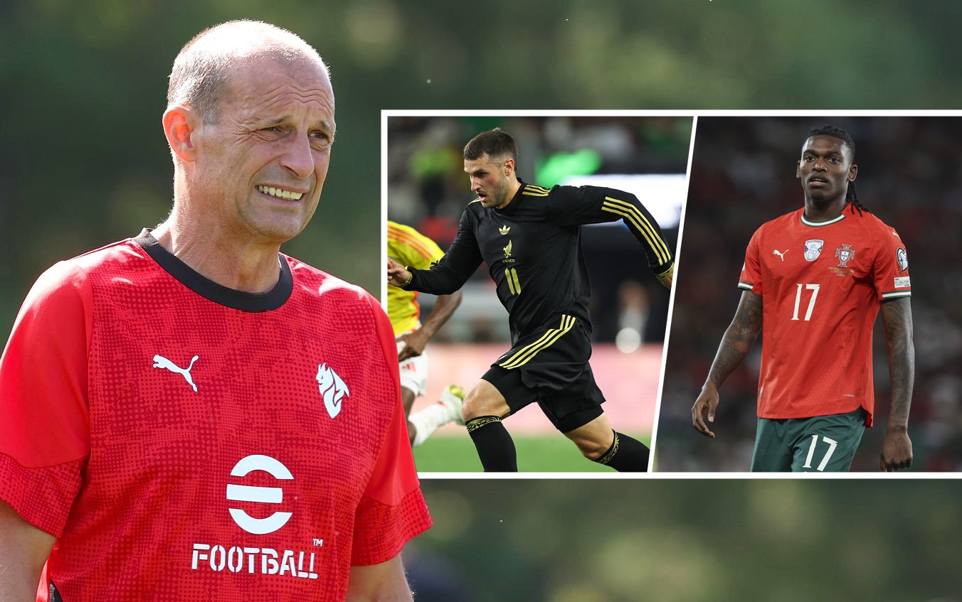 Allegri’s friend reveals what he told him about ‘unique’ Leao and Gimenez