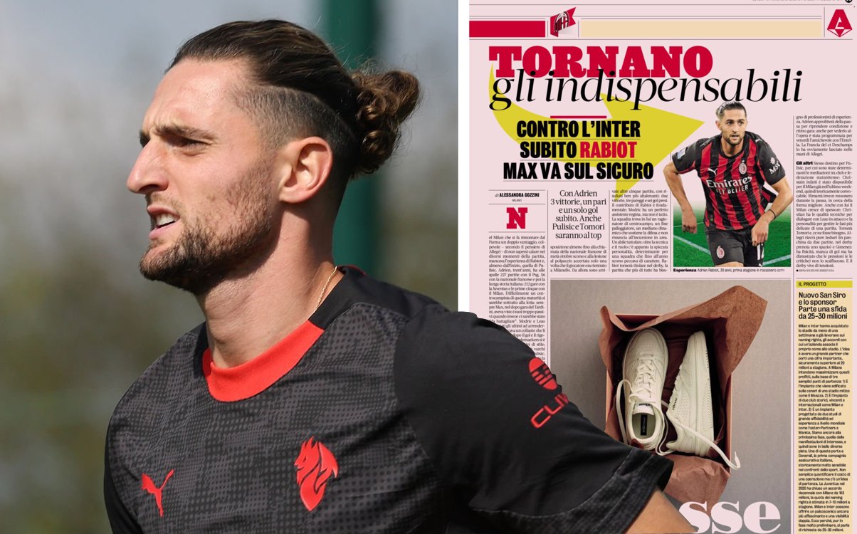 GdS: ‘The indispensables return’ – how Allegri could transform Milan ahead of Inter clash