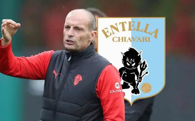Head coach AC Milan Massimiliano Allegri