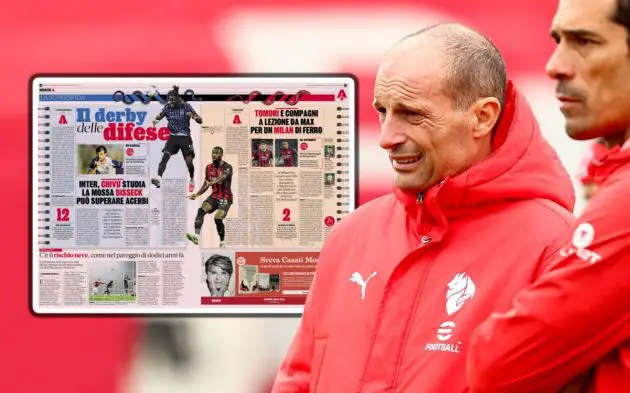 Massimiliano Allegri Head coach of AC Milan