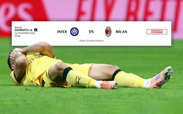 Santiago Gimenez Milan derby