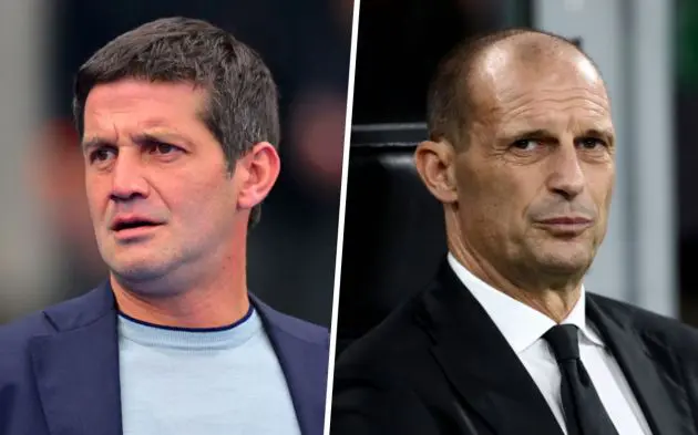 Cristian Chivu head coach of FC Internazionale, Massimiliano Allegri of AC Milan