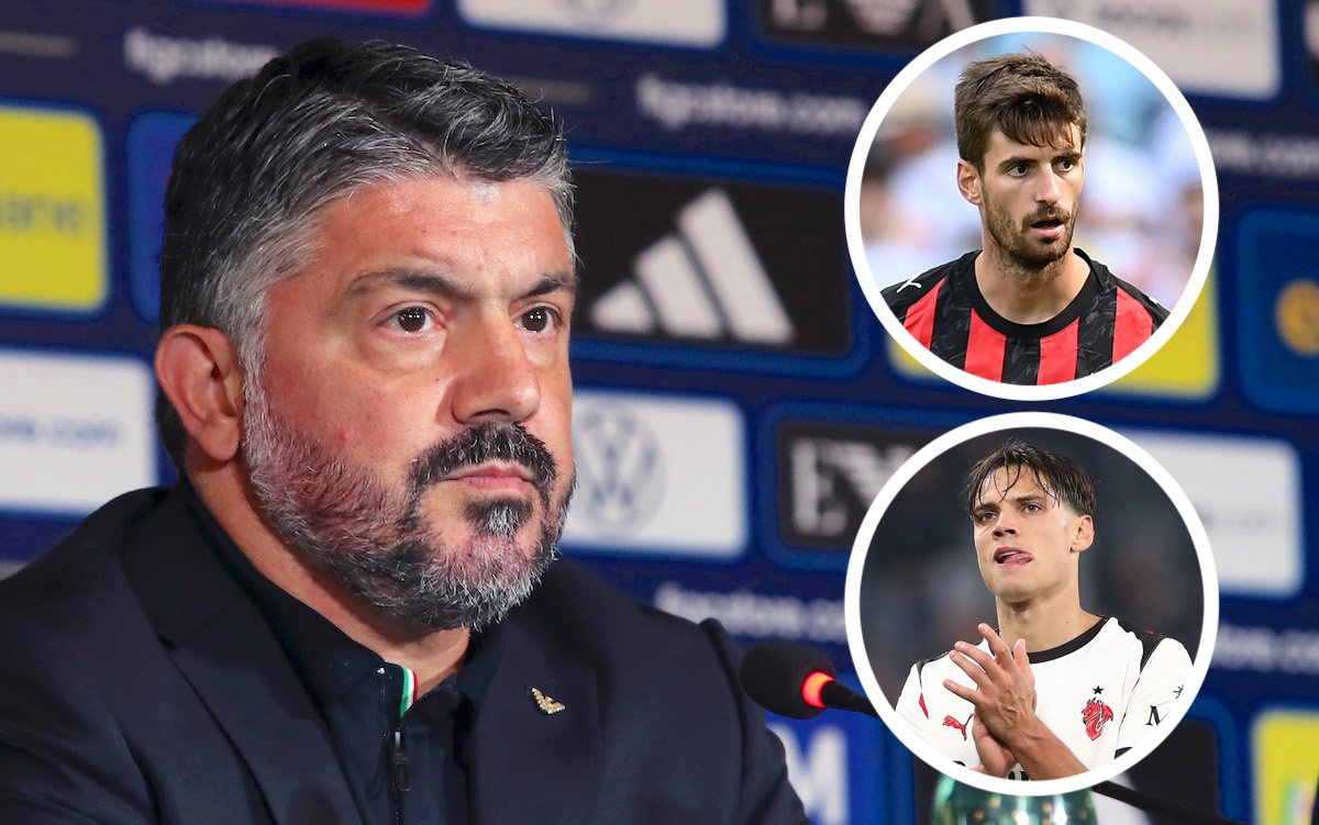 Gattuso gives thoughts on Ricci’s position, Gabbia’s growth and Milanello return