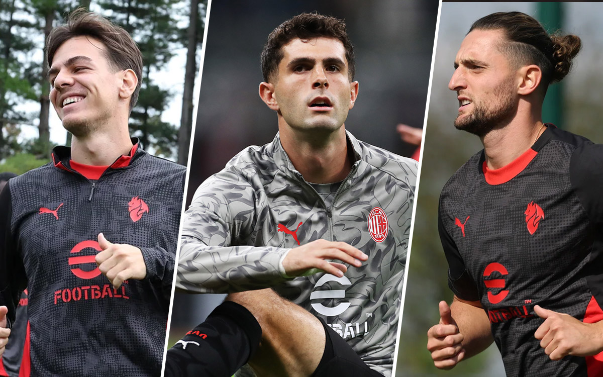 Jashari, Pulisic and Rabiot: Milan to capitalise on actual break ahead of Inter derby