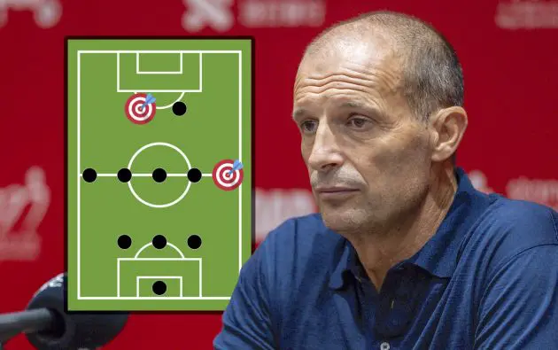 AC Milan head coach Massimiliano Allegri