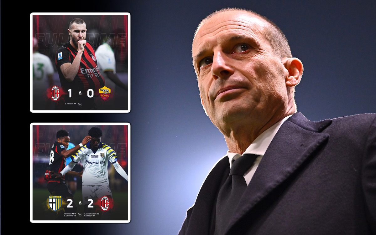 MN: A perfect match, over two games – Milan show strengths and scars vs. Roma and Parma