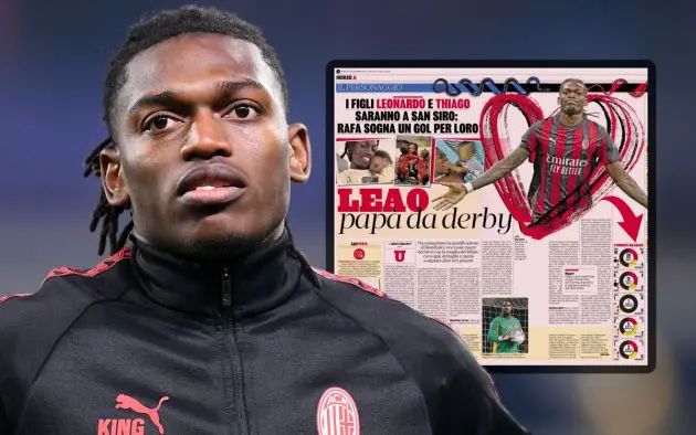Rafael Leao of AC Milan