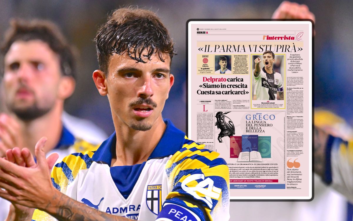 Parma captain Delprato would sign for a draw against Milan: “Can win the Scudetto”