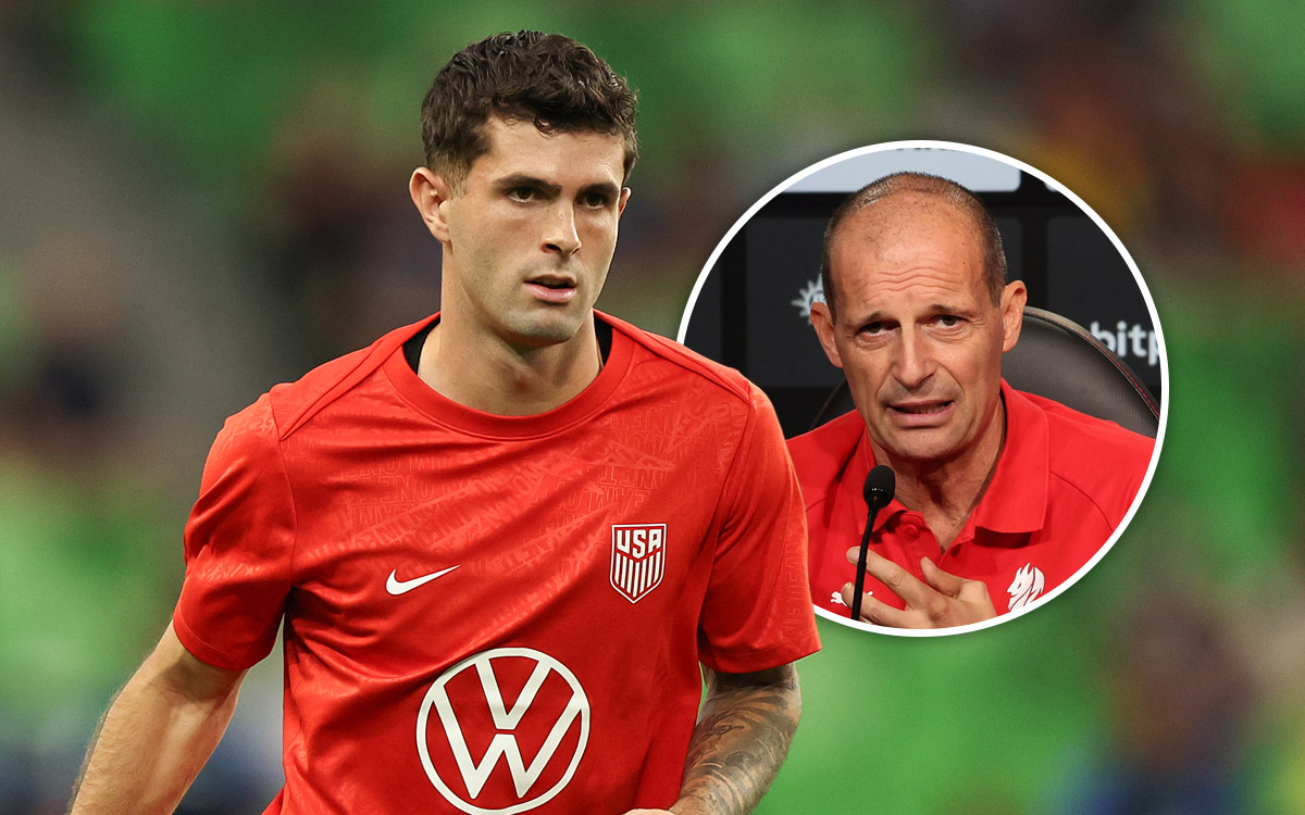 Allegri coy regarding Pulisic’s international duties: “We are letting them know”