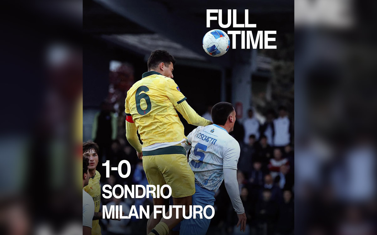 Sondrio 1-0 Milan Futuro: Rock-bottom side prevail against the Rossoneri