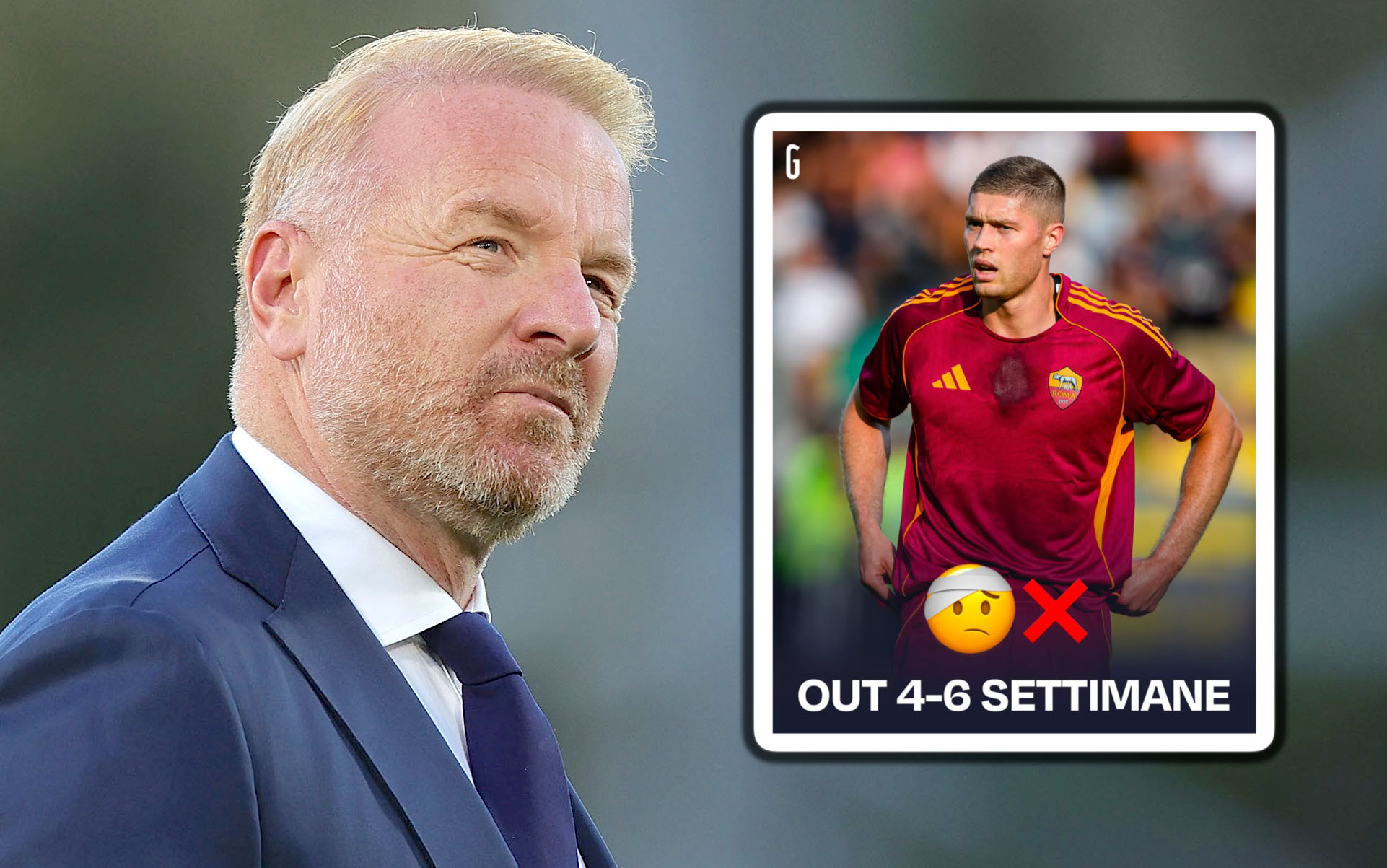 CM: Milan’s January plan potentially compromised as Roma striker suffers muscle tear